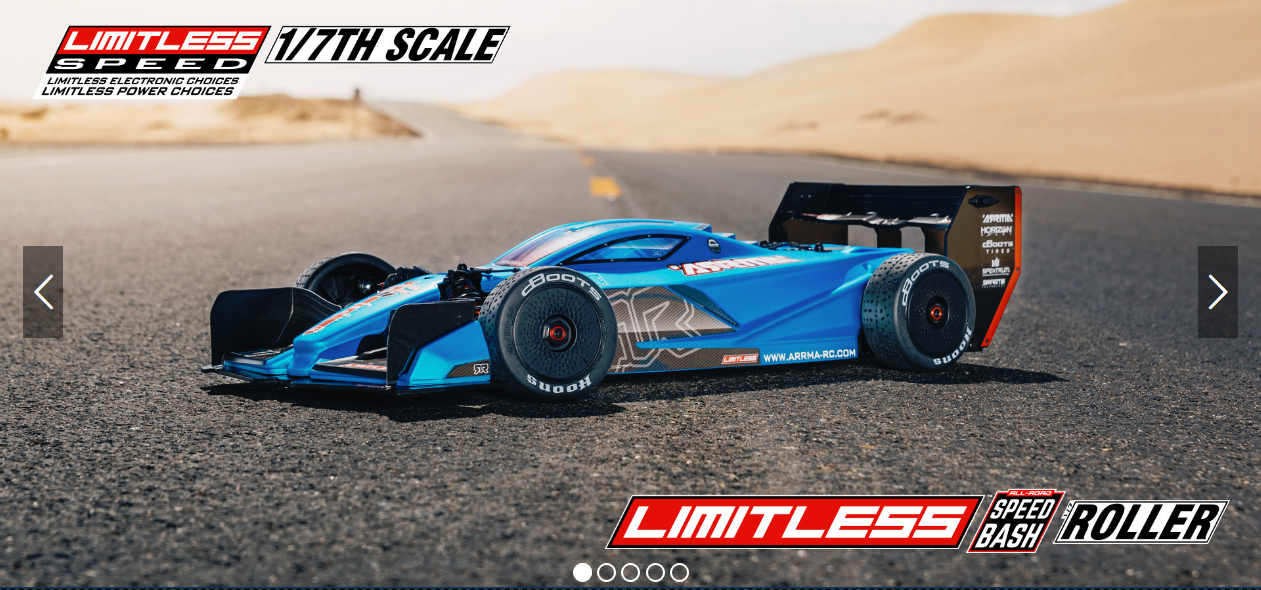 Arrma Limitless All-Road Speed Bash Roller