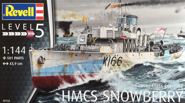 1/144 HMCS SNOWBERRY FLOWER CLASS CORVETTE 