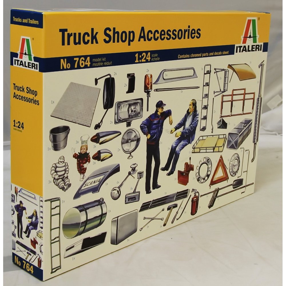 1/24 TRUCK SHOP ACCESSORIES