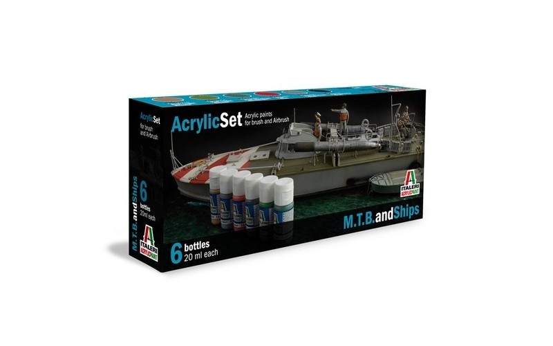 ACRYLIC SET M.T.B. AND SHIPS