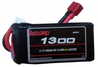 MAXPRO LIPO 30C 11.1 V 1300 MAH