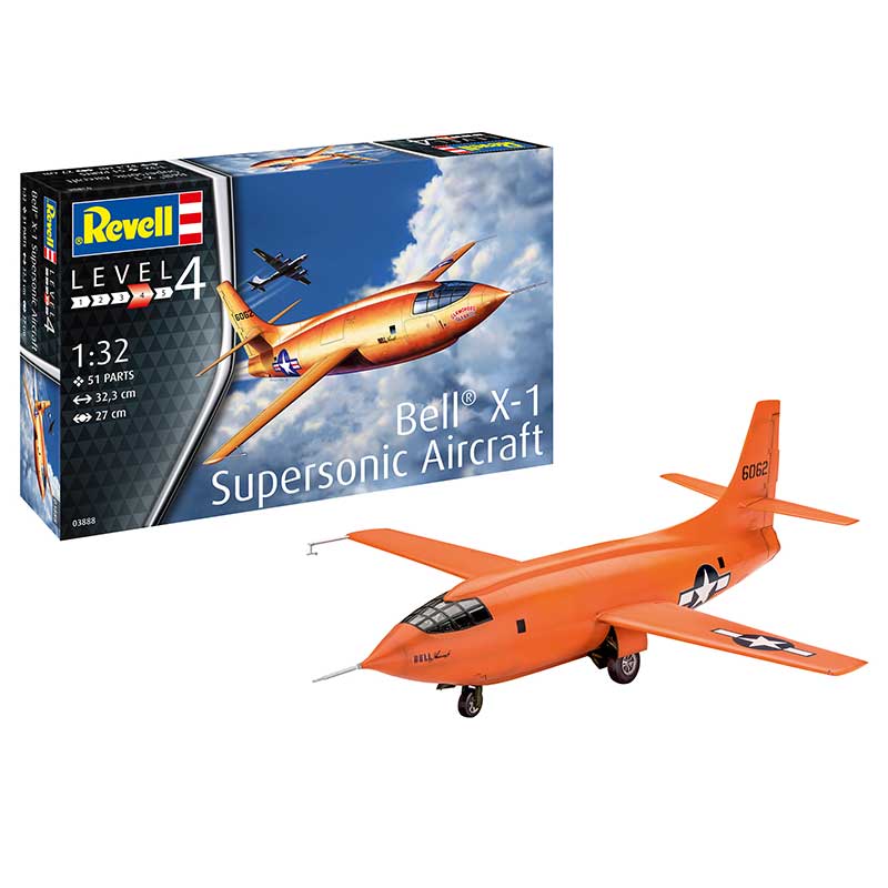 1/32 BELL X-1 SUPERSONIC AIRCRAFT