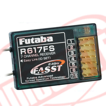 FUTABA RX FP R 617FS 7CH 2,4 GHZ