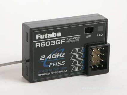 FUTABA RX R603GF 2,4G PER T2PL 2,4G