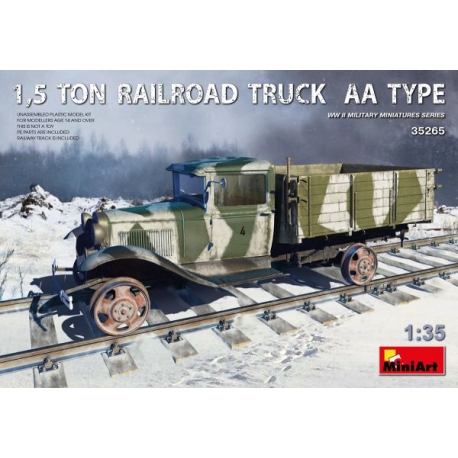 1/35 1,5 TON RAILROAD TRUCK AA TYPE