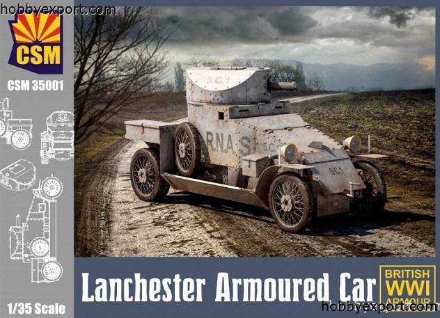 1/35 BRITISH LANCHESTER ARMOURED CAR