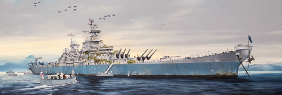 1/200 USS MISSOURI BB-63