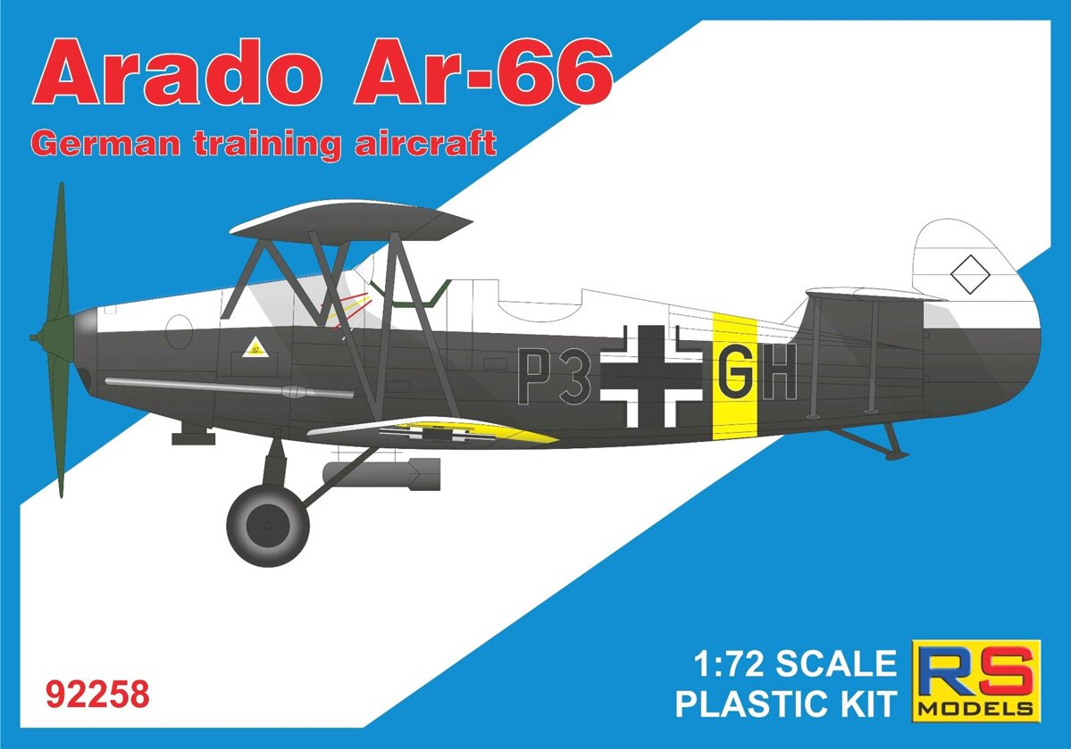 1/72 Arado 66 4 decal v. for Luftwaffe