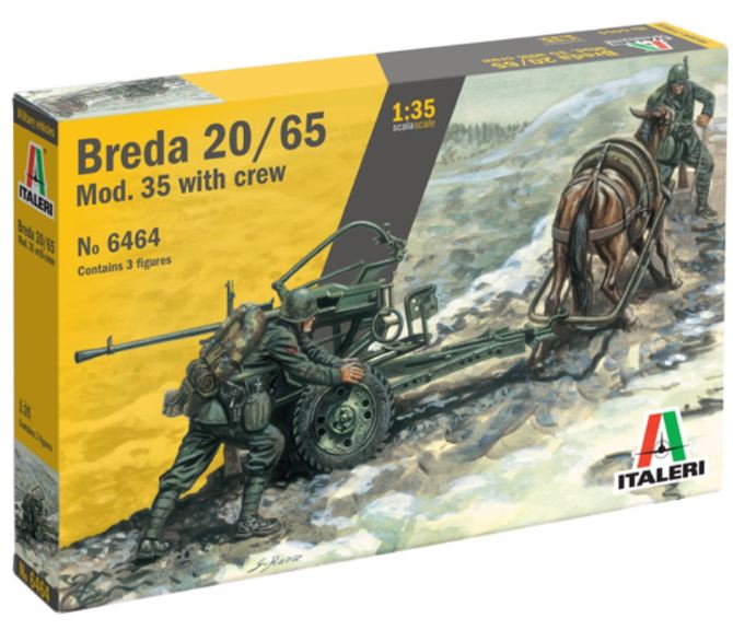 1/35 Breda 20/65 Mod. 35 with Crew