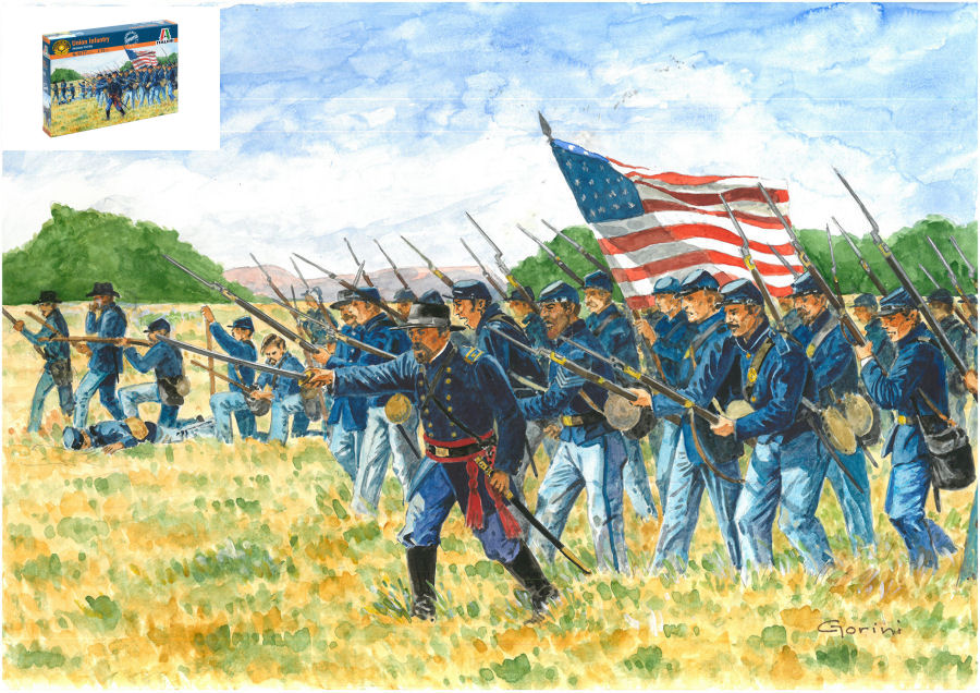 1/72 Union Infantry American Civil War