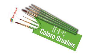 Coloro Brush Pack [Size 00, 1, 4, 8]
