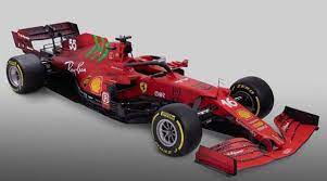 1/18 Ferrari SF21 #55 C. Sainz Red Wheels
