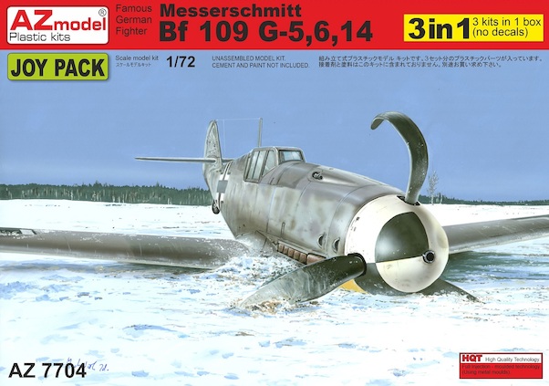 1/72 Messerschmitt BF109G-5/6/8/14 Joy pack