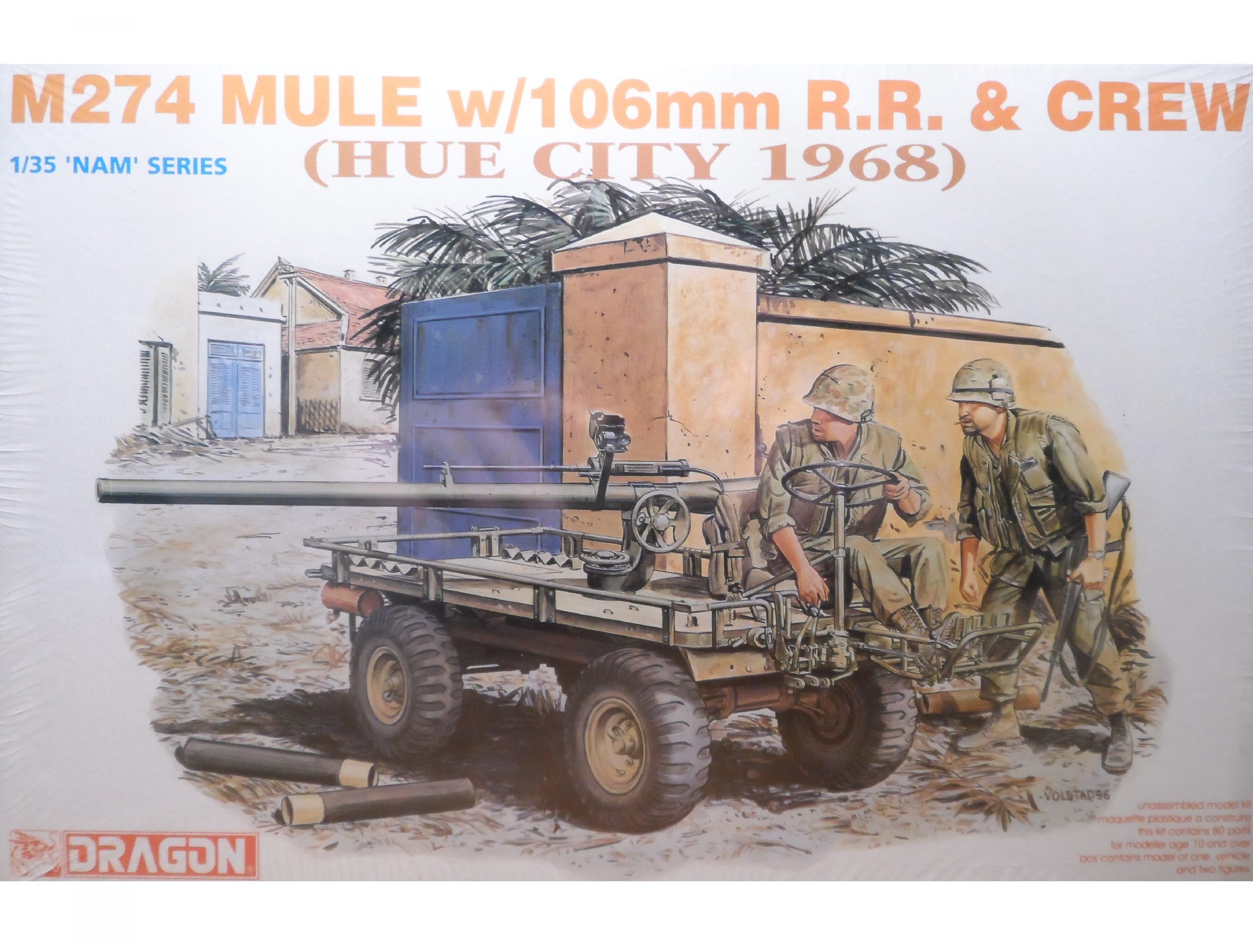1/35 M274 MULE w/106mm R.R. & Crew (Hue City 1968)