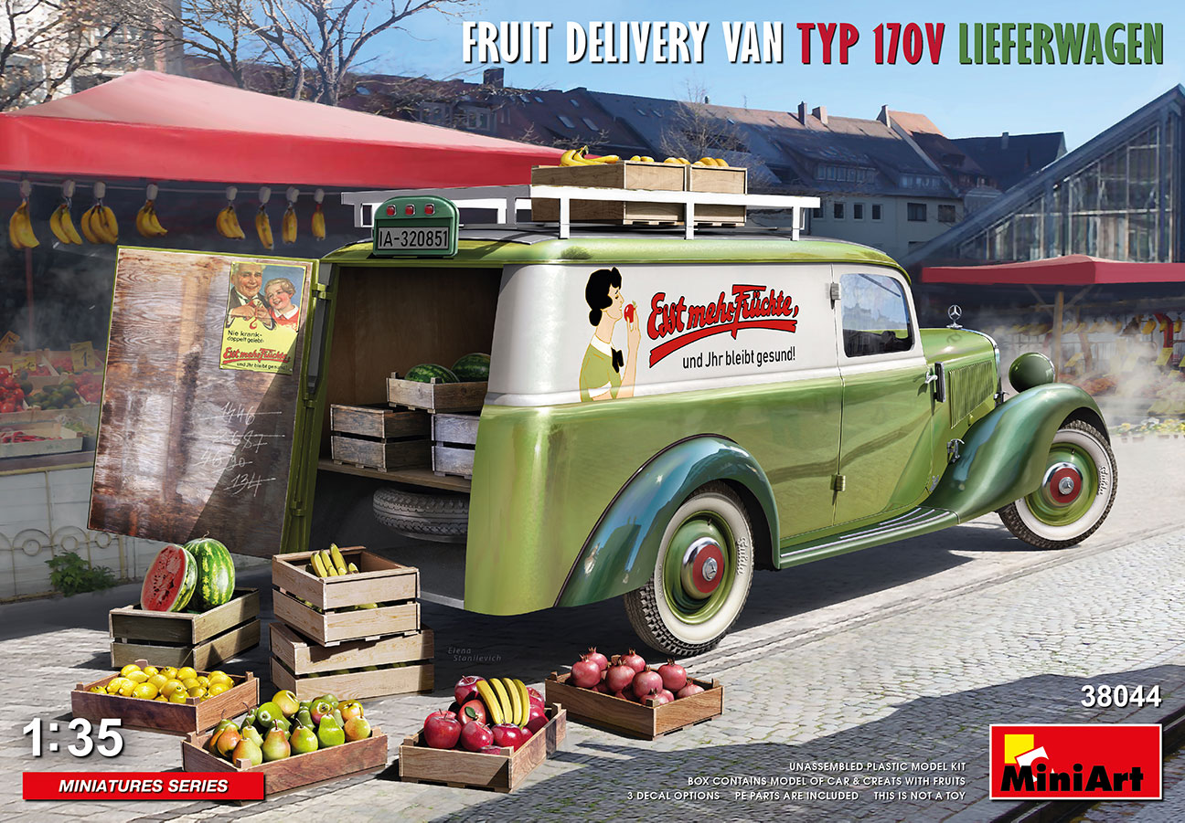 1/35 Fruit Delivery Van TYP 170V Lieferwagen