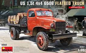 1/35 US 1,5t 4x4 G506 Flatbed Truck