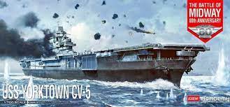 1/700 USS Yorktown CV-5 The Battle of Midway 80th An