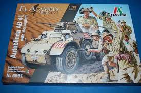 1/35 Autoblinda AB 41 with Bersaglieri El Alamein 1942-