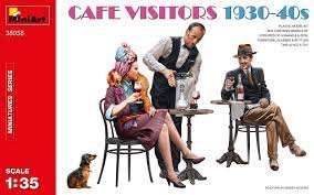 1/35 Cafe Visitors 1930-40s