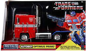 Transformers G1 Optimus Prime in scala 1:24 die-cast, fu