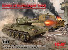 1/35 Battle of Berlin (April 1945) (T-34-85, King Tiger)