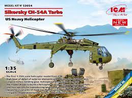 1/35 Sikorsky CH-54A Tarhe, US heavy helicopter (100% n