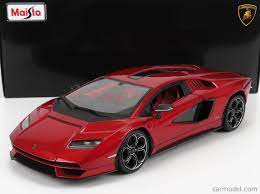 1/18 Lamborghini Countach Lpi 800-4 2021 - Red