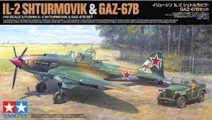 1/48 Ilyushin Il-2 Shturmovik with Gaz 67B Se