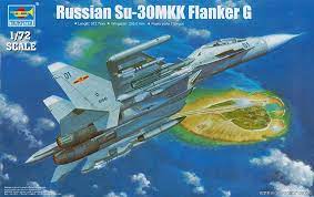 1/72 Russian Su-30MKK Flanker G Fighte