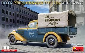 1/35 Liefer Pritschenwagen Typ 170V with Canvas
