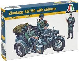 1/35 Zundapp KS750 with Sidecar