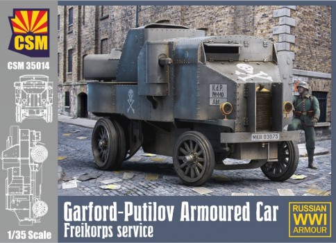 1/35 MODELBOUW GARFORD-PUTILOV ARMOURED CAR, FR 