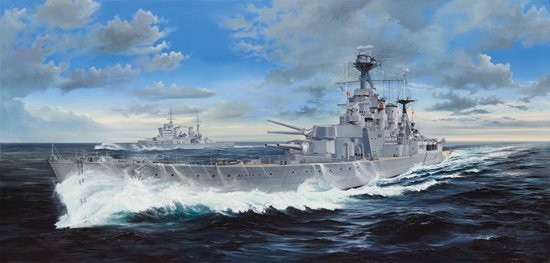 1/200 MODELBOUW HMS HOOD 