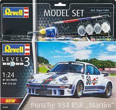 1/24 Model Set Porsche 934 RSR Martini Racing (George F