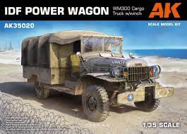 1/35 IDF Power Wagon WM300 Cargo Truck with Winch