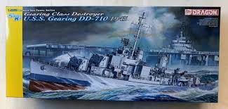 1/350 U.S.S. Gearing DD-710 1945 Gearing Class Destroy