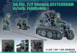 1/35 Sd.Kfz.2/2 Kleines Kettenkrad with Sch.Feldkable (