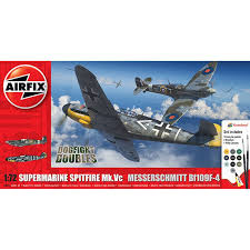 1/72 Supermarine Spitfire Mk.Vc vs Messerschmitt Bf109F-