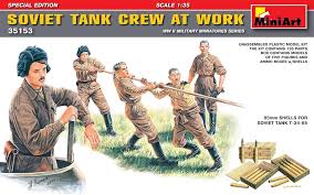 1/35 Soviet Tank Crew at Work. Special Edition