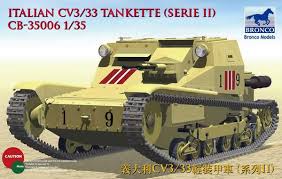 1/35 Italian CV L3/33 Tankette (Serie II)