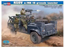 1/35 Rsov With MK 19 Grenade Launcher