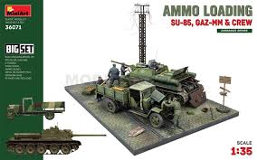 1/35 Ammo Loading (SU-85,GAZ-MM & Crew). Big Set