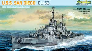 1/700 U.S.S. San Diego CL-53