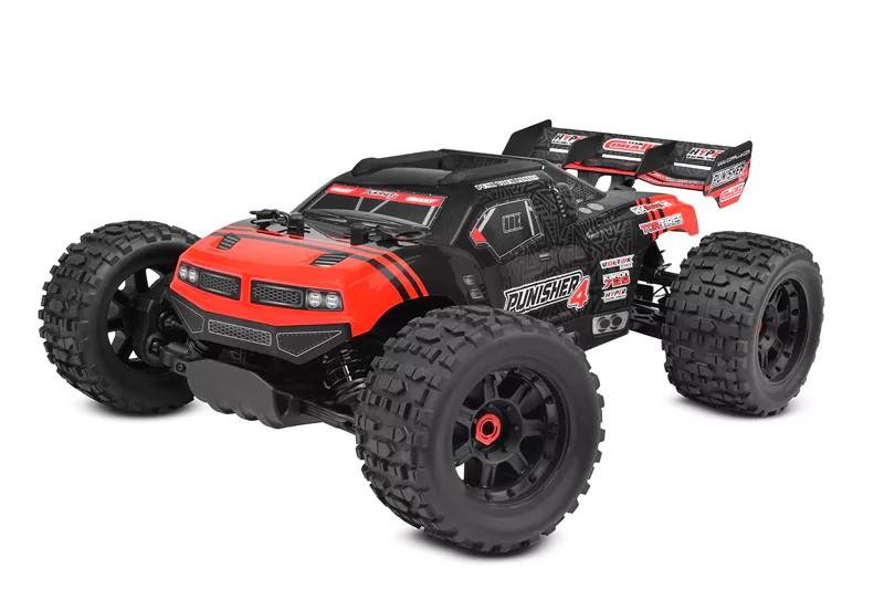 PUNISHER 4 - RTR - BRUSHLESS 4S ROSSO 