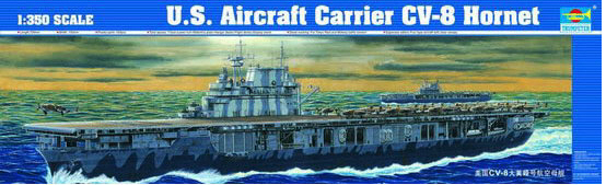 1/350 US Aircraft Carrier USS Hornet (CV-8)