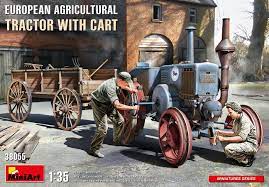 1/35 European Agricultural Tractor with Ca