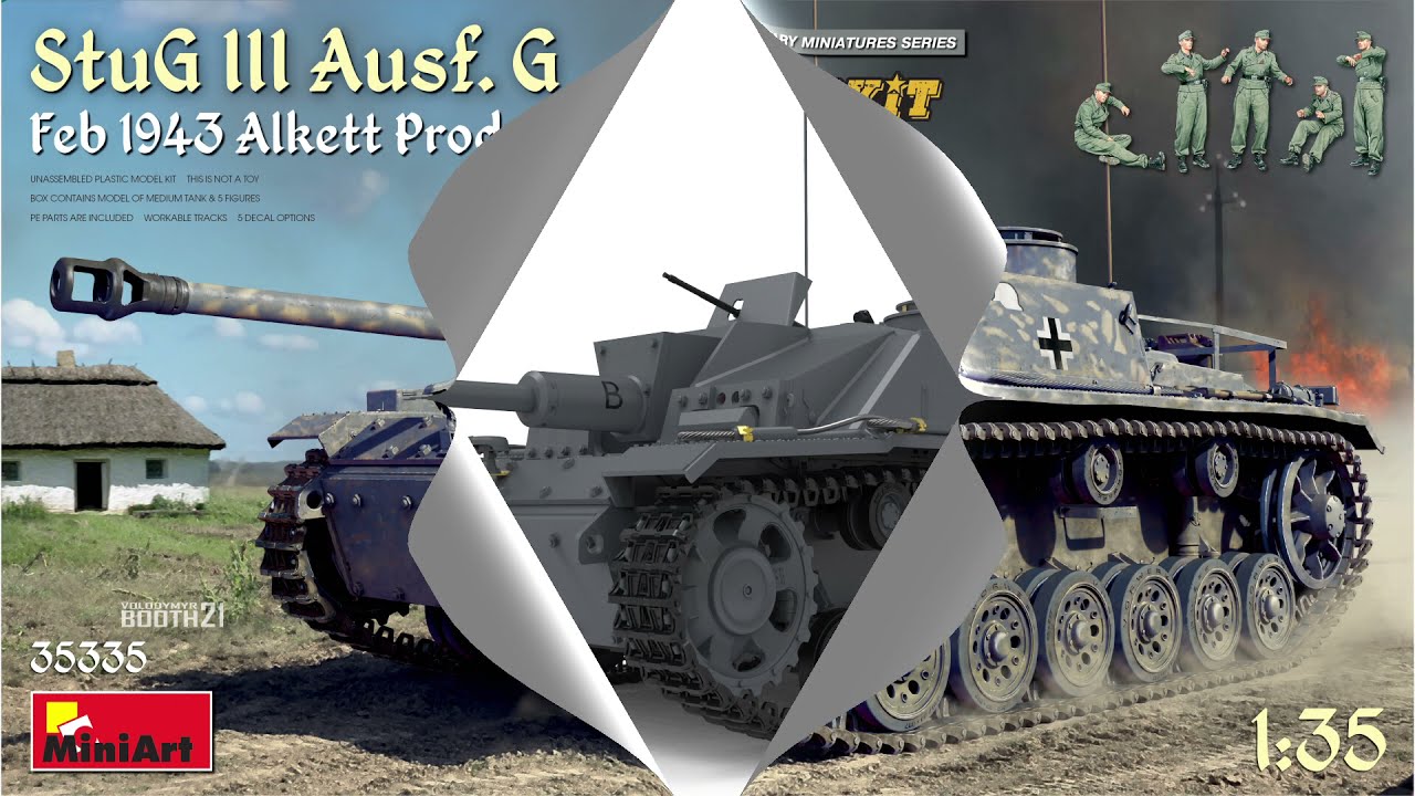 1/35 StuG III Ausf. G Feb 1943 Alkett Prod. Interior Kit