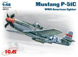 1/48 Mustang P-51C, WWII America