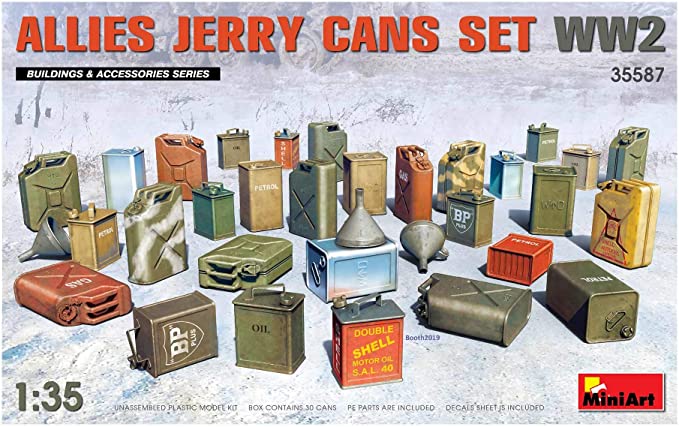 1/35 Allies Jerry Cans Set WW2 
