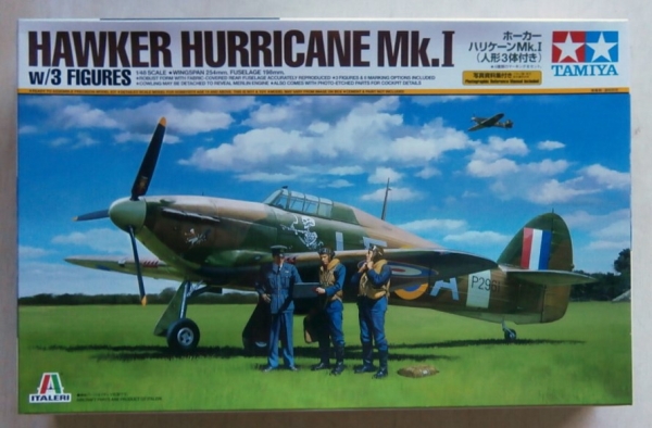 1/48 Hawker Hurricane Mk.I w/3 Figures